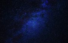 科幻小说三体风格配图，宇宙星空与科技元素，硬科幻完本小说txt下载推荐